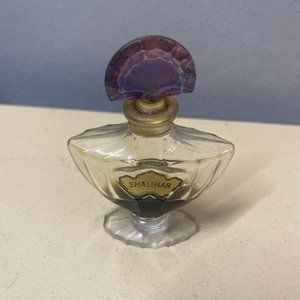 Vintage Rare Shalimar by Guerlain Paris Perfume glass Display Bottle
